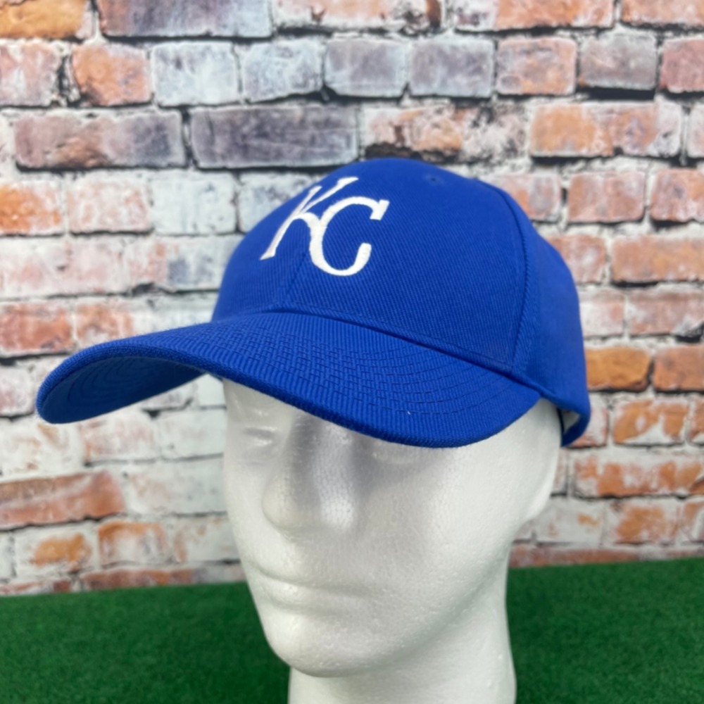 Kansas City Royals MLB Twins Enterprise Hat Mens Blue Hook Loop Baseball Hat